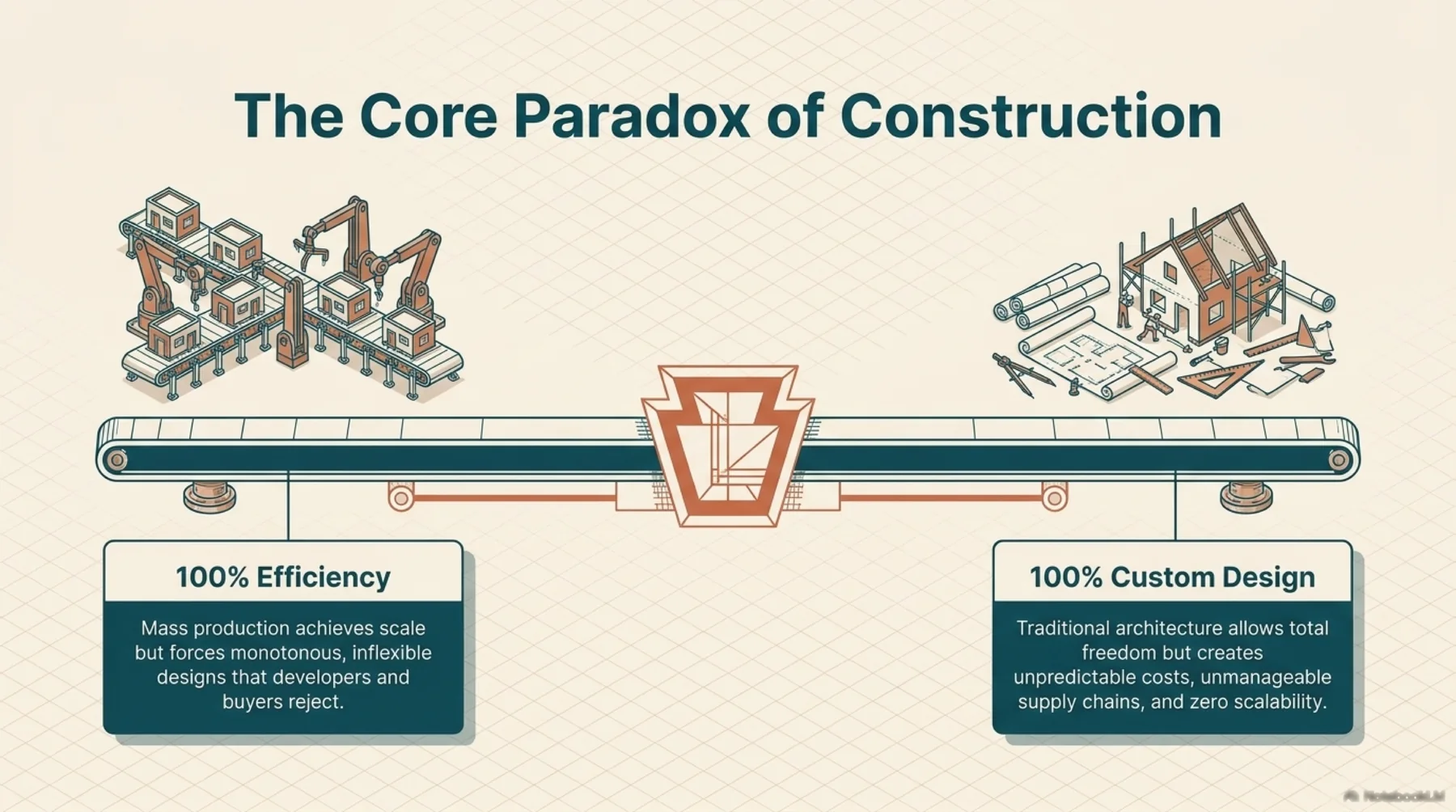 The Core Paradox of Construction