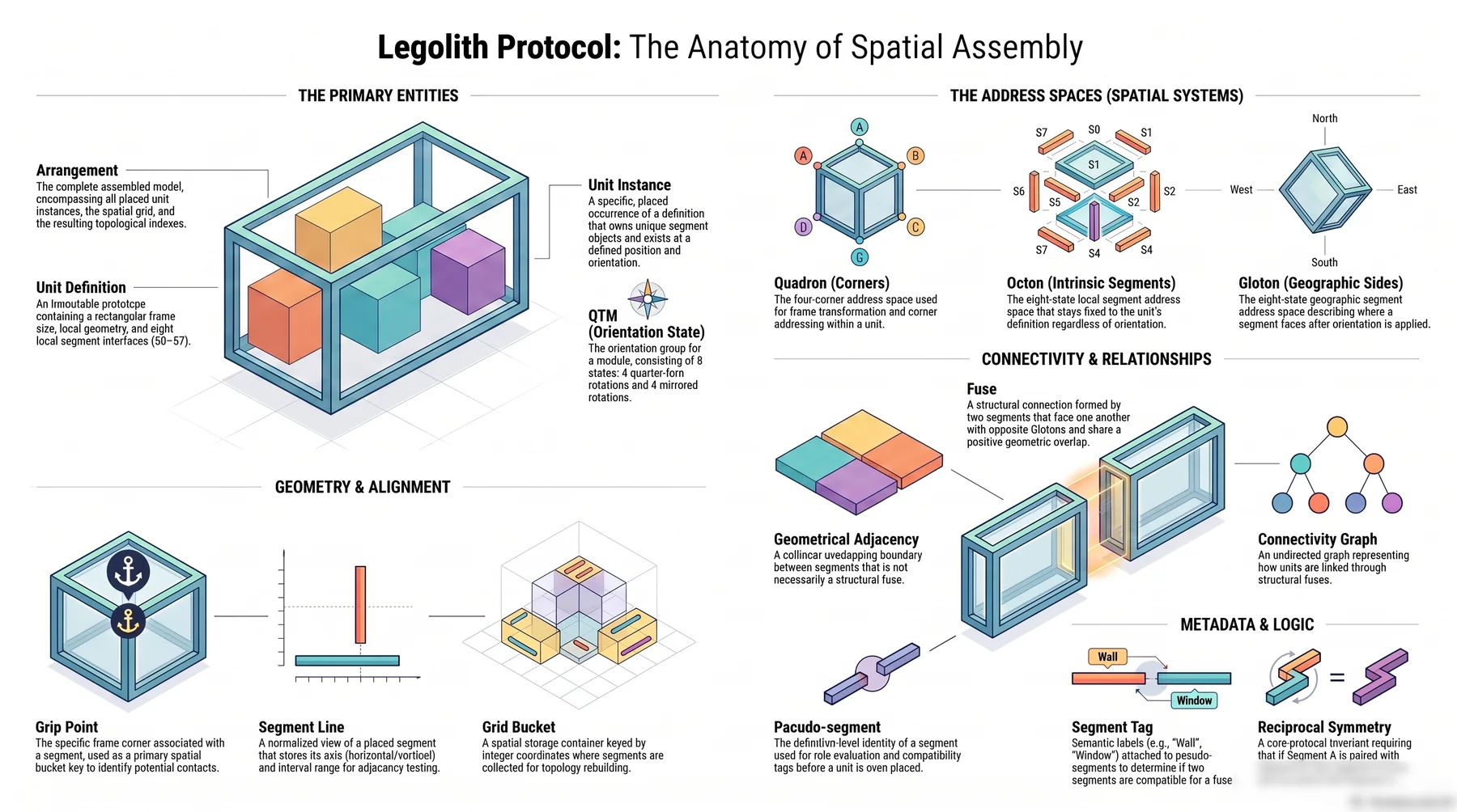 Legolith Protocol: The Anatomy of Spatial Assembly